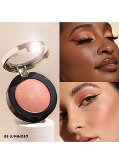 MILANI Baked Blush - Luminoso (0.12 Ounce) Cruelty-Free Powder Blush - Shape, Contour & Highlight Face for a Shimmery or Matte Finish  - Image 4