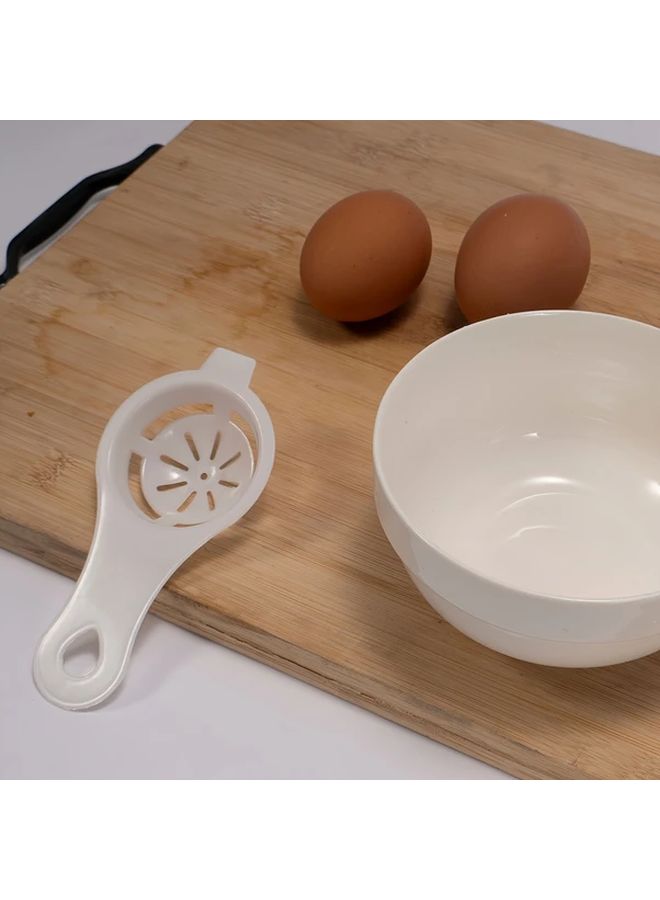 1 Piece Random Color Egg Separator Durable Ergonomic Handle Easy Yolk White Separation For Baking Cooking - Image 5