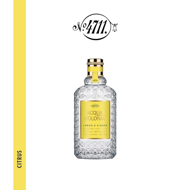 4711 Acqua Colonia Lemon and Ginger Eau de Cologne Spray, 5.7 Ounce - Image 4