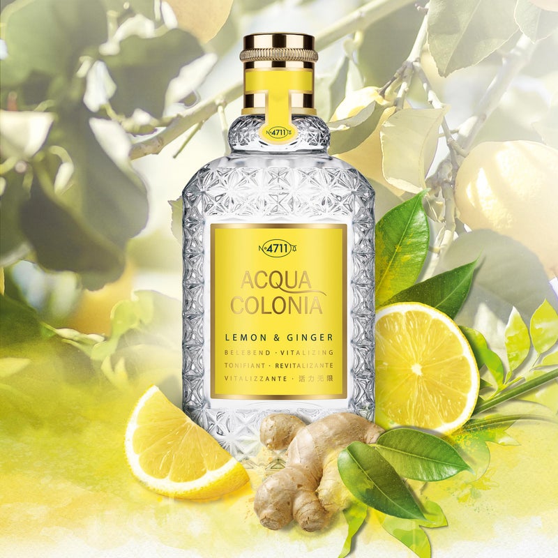 4711 Acqua Colonia Lemon and Ginger Eau de Cologne Spray, 5.7 Ounce - Image 5