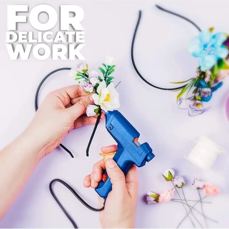 Dynamic Max 100WATT Hot Silicone Gun + 10 Silicone Sticks