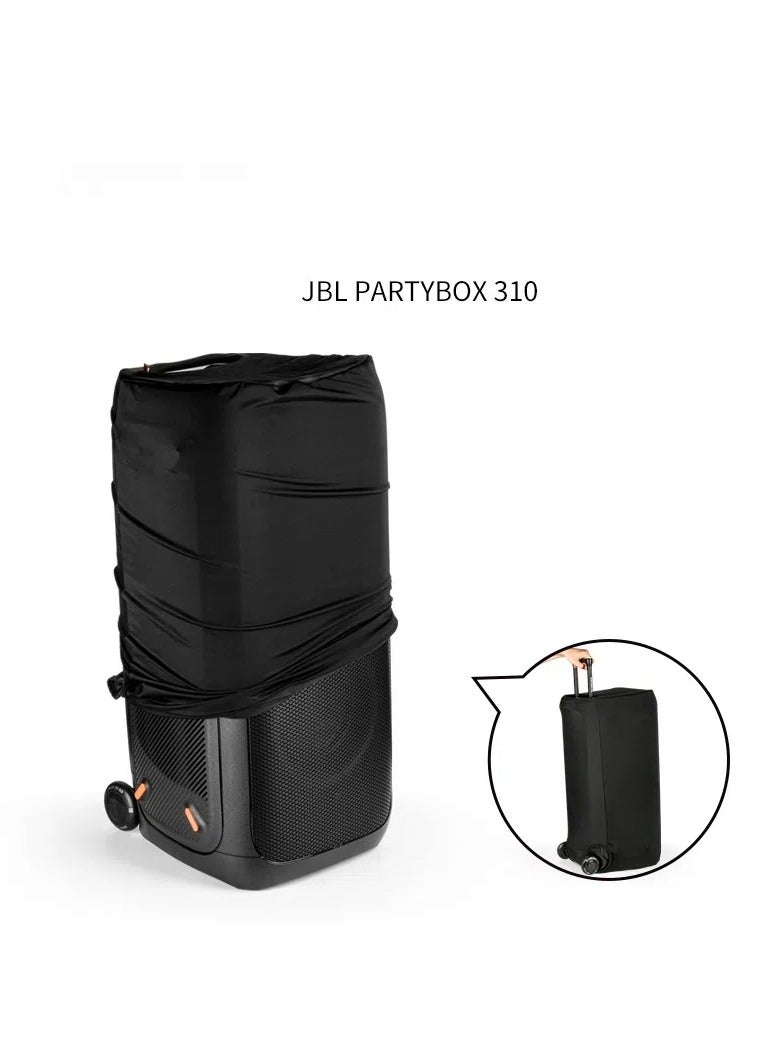 Compatible with JBL Partybox 310/Stage320 Audio Lycra Dust Cover, JBL Speaker Dust Cover - Image 1