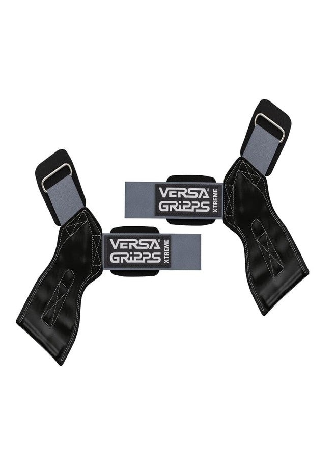 Versa Gripps Xtreme, Made in USA, Wrist Straps for Weightlifting Alternative, Best Training Accessory, XS, Platinum - Image 1