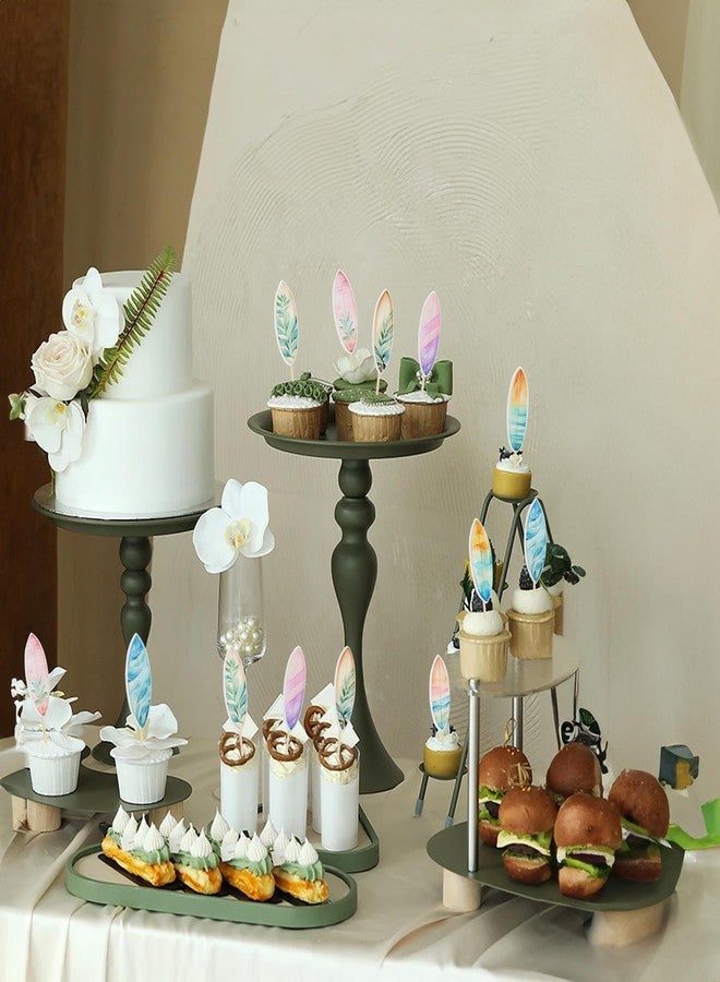 Ephlyn 40Pcs Surfboard Cupcake Toppers Surfboard Beach Cake Decorations Picks Surfboard Mini Accents for Swimming Pool Summer Beach Party Luau Birthday Baby Shower Party Supplies - Image 4