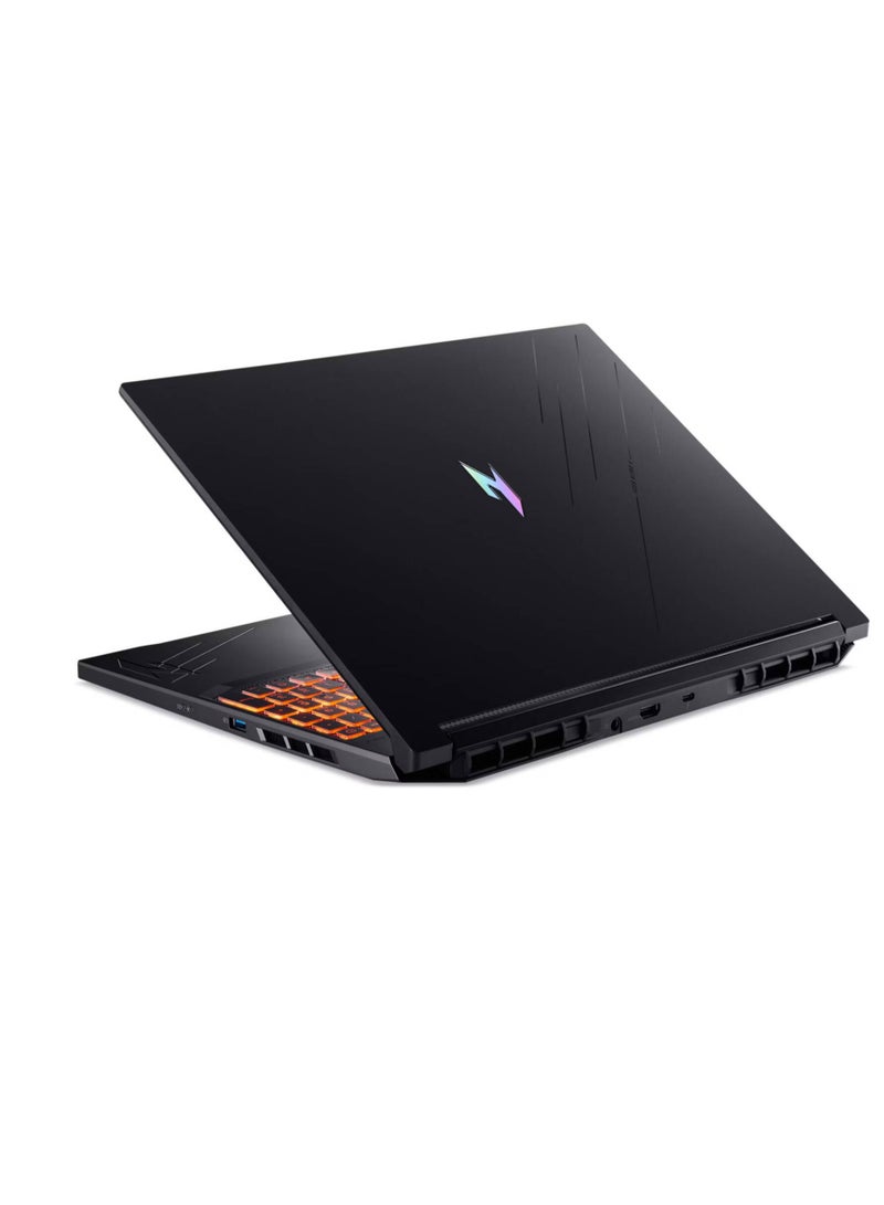 أيسر (نسخة مطورة) لابتوب ANV16-71-760Q Nitro V 16، شاشة 16 بوصة WUXGA IPS، معالج Intel Core i7-14650HX، 16 جيجابايت RAM، 512 جيجابايت SSD، بطاقة رسومات GeForce RTX 4050 بسعة 6 جيجابايت، لوحة مفاتيح إنجليزية، Free Dos، أسود | NH.QTREM.001 باللون الأسود - Image 5