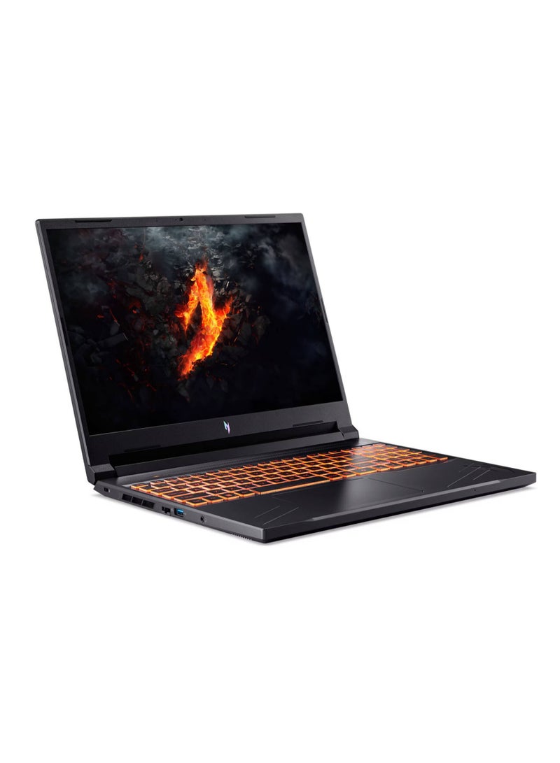 أيسر (نسخة مطورة) لابتوب ANV16-71-760Q Nitro V 16، شاشة 16 بوصة WUXGA IPS، معالج Intel Core i7-14650HX، 16 جيجابايت RAM، 512 جيجابايت SSD، بطاقة رسومات GeForce RTX 4050 بسعة 6 جيجابايت، لوحة مفاتيح إنجليزية، Free Dos، أسود | NH.QTREM.001 باللون الأسود - Image 3