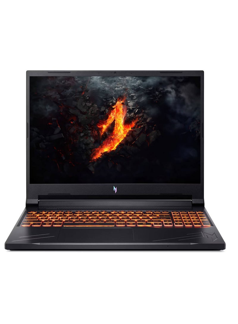 أيسر (نسخة مطورة) لابتوب ANV16-71-760Q Nitro V 16، شاشة 16 بوصة WUXGA IPS، معالج Intel Core i7-14650HX، 16 جيجابايت RAM، 512 جيجابايت SSD، بطاقة رسومات GeForce RTX 4050 بسعة 6 جيجابايت، لوحة مفاتيح إنجليزية، Free Dos، أسود | NH.QTREM.001 باللون الأسود - Image 1