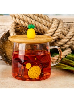 Naturalove Glass Mug - Pineapple Figure  - Image 2