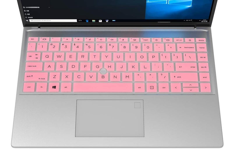 CaseBuy Keyboard Cover for HP EliteBook 840 G7 G8 14" Notebook, HP EliteBook 845 G8 G7 14" Notebook Keyboard Protector Skin Accessories, Pink - Image 3