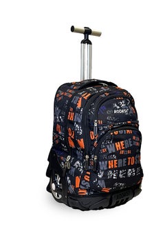 AODASI Trolley School Bag, School Bags for Girls and boys Trolley Bag for Students Travel Bag Trolley Luggage backpack multi useful  - Image 3
