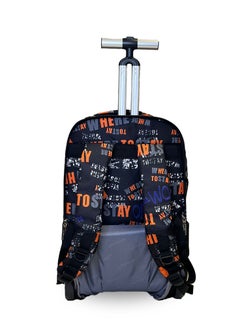 AODASI Trolley School Bag, School Bags for Girls and boys Trolley Bag for Students Travel Bag Trolley Luggage backpack multi useful  - Image 5
