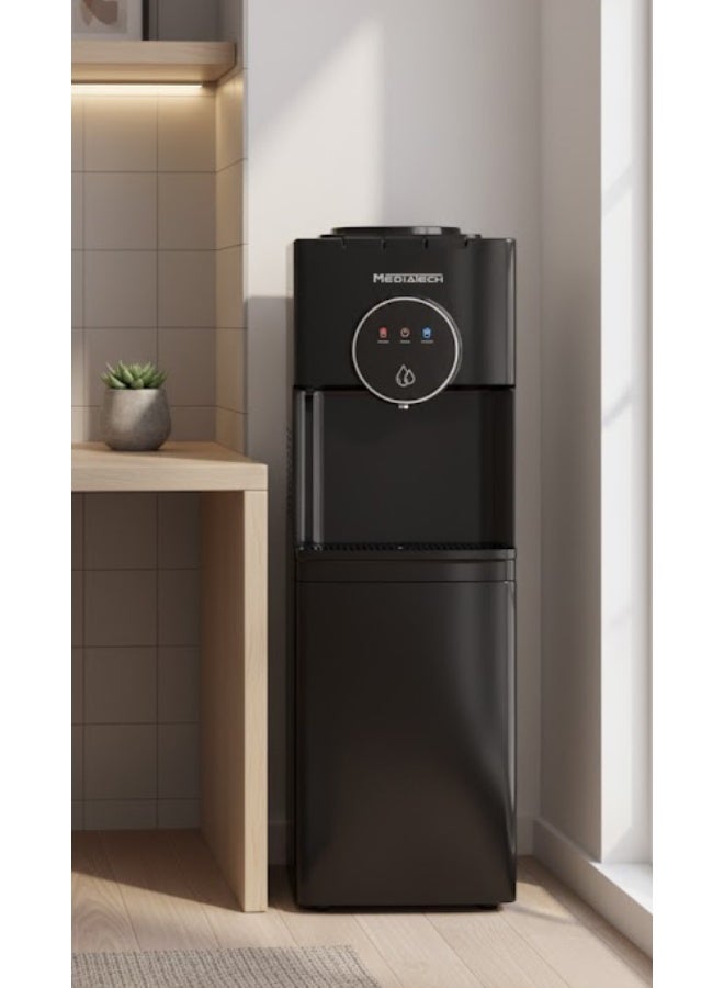 Mediatech Chillo Water Dispenser with Fridge, 3 Taps, Normal Cold and Hot water  -MT-WD2587R - Image 5