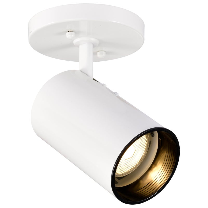 NUVO SF76/412 One Light Close-to-Ceiling Flush Mount, White - Image 2