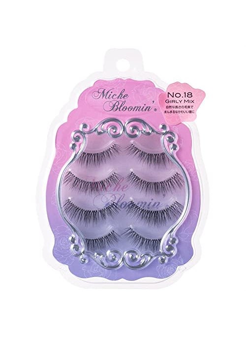 Miche Bloomin Miche Bloomin' 3D Eyelashes No. 18 Girly Mix 4 Pairs 