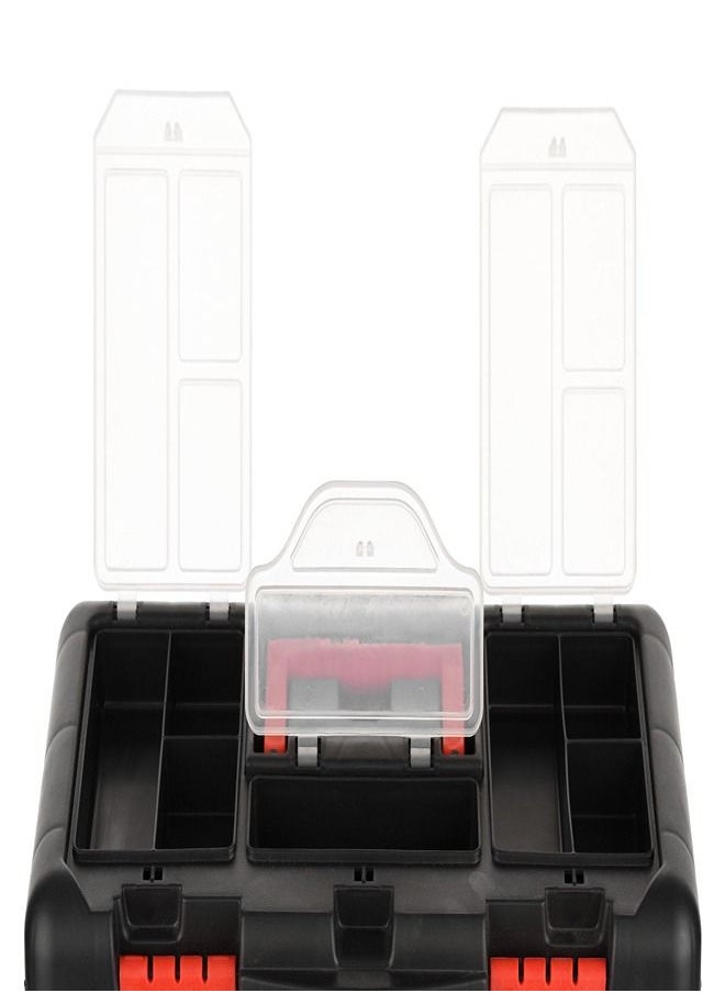 Port-Bag صندوق أدوات بلاستيك 16 بوصة مع صينية  - Image 4