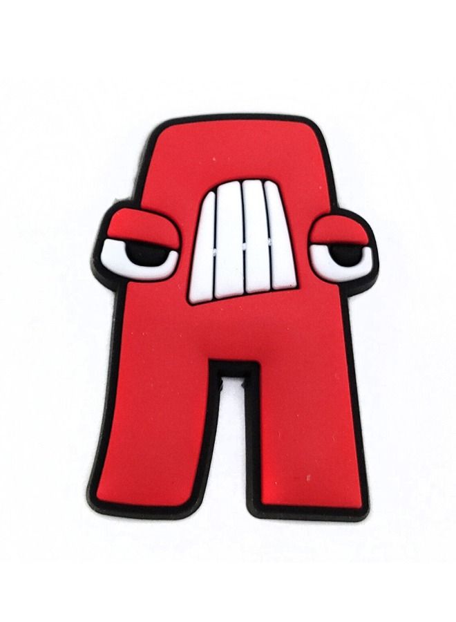 26 Piece Crocs Shoe Decoration Charms, Alphabet Lore Series Charms Shoe Charm for Crocs Hole Hole Shoe, for Kids Boys Girls Men Women Party Favor - Image 4