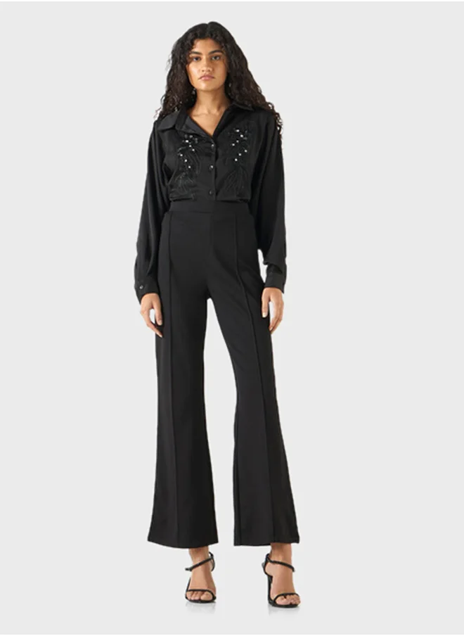 2Xtremz Embellished Bishop Sleeve Shirt