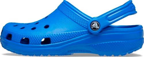 Crocs Unisex-Adult Classic Clog, Clogs for Women and Men, Blue Bolt, 6 Men/8 Women - Image 1
