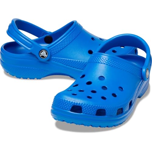 Crocs Unisex-Adult Classic Clog, Clogs for Women and Men, Blue Bolt, 6 Men/8 Women - Image 3