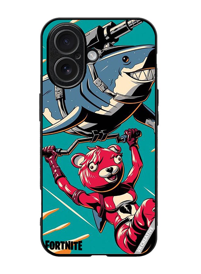 Protective Case Cover For Apple iPhone 17 Fortnite Poster Design Multicolour
