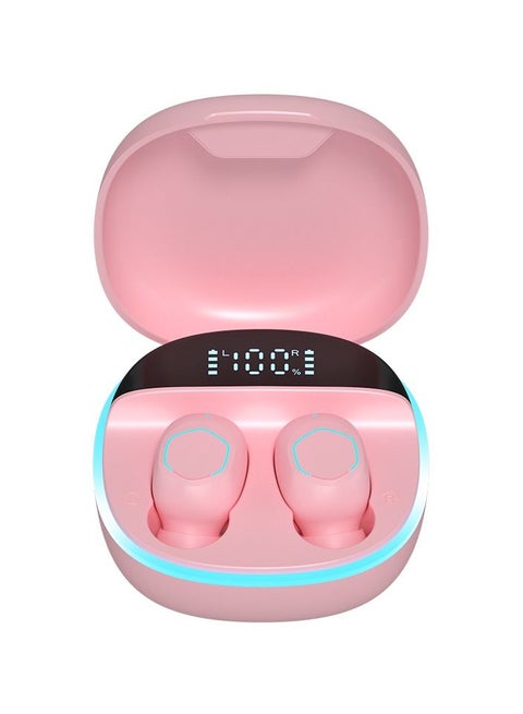 Wireless Binaural TWS Mini In-ear Digital Stereo 5.2 Bluetooth Headset (Pink)