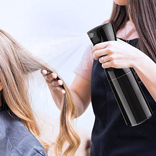 TORMUND Hair Spray Bottle, Continuous Water Mister Spray Bottle Empty, Aerosol Fine Mist Curly Hair Spray Bottle for Taming Hair in Morning, Hairstyling, Plants, Pets - Image 1
