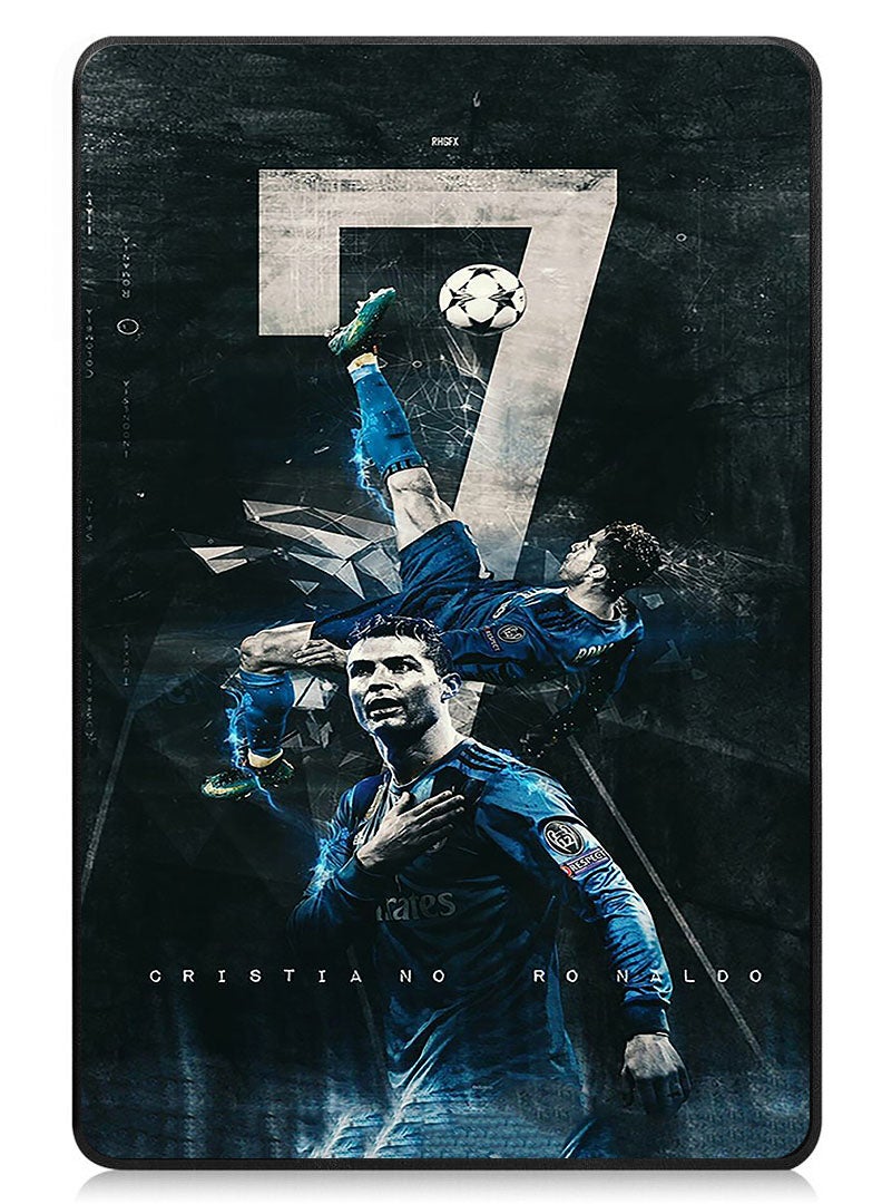 Theodor Protective Flip Case For Xiaomi Redmi Pad SE With Trifold Stand Auto Wake Sleep Shockproof Cover Ronaldo 3 - Image 1