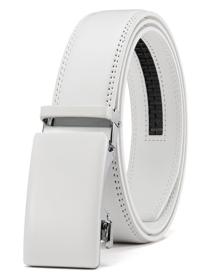 CHAOREN Leather Ratchet Belt Men - Customizable Fit, Effortless Style (35mm) - Image 1
