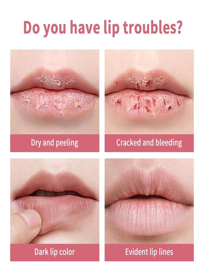 Tiejdhr Tinted Lip Balm Lipstick, Hydrating Natural Glossy, Long-lasting Moisturizing & Nourishing Lip Care with Natural Ingredients Transparent Color (Pink, 0.07oz) - Image 2