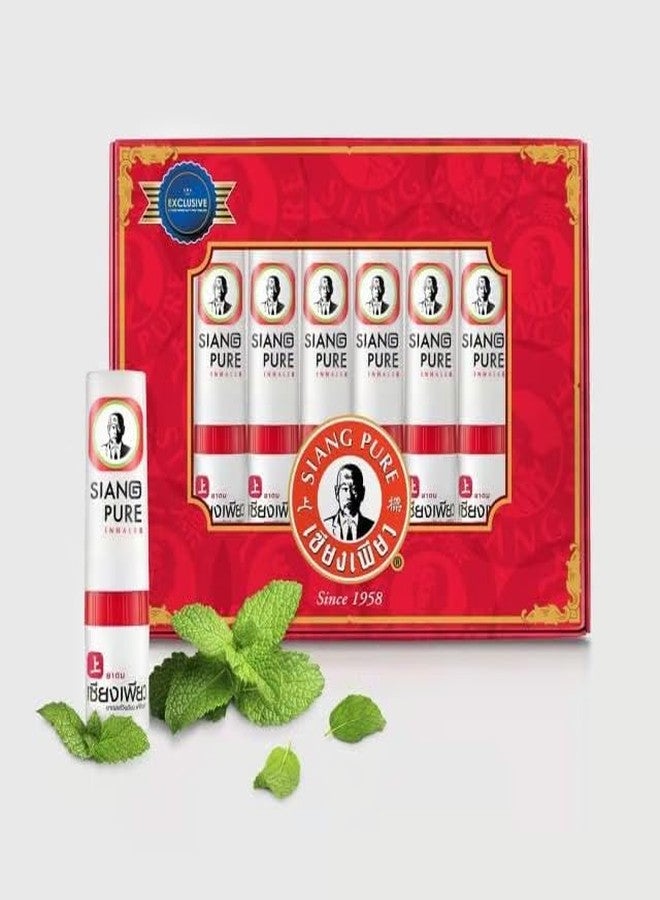 MISTYCDEP SIANG PURE Nasal Relief Inhaler | 2 in 1 Inhaler | Refreshing And Aroma Oil Stick For Relief Of Nasal Congestion And Vertigo | Product Of Thailand (2 pcs) - Image 5