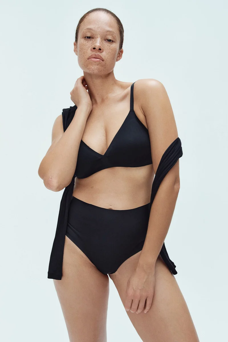 اتش اند ام حمّالة صدر مُبطنة من الألياف الدقيقة الناعمة