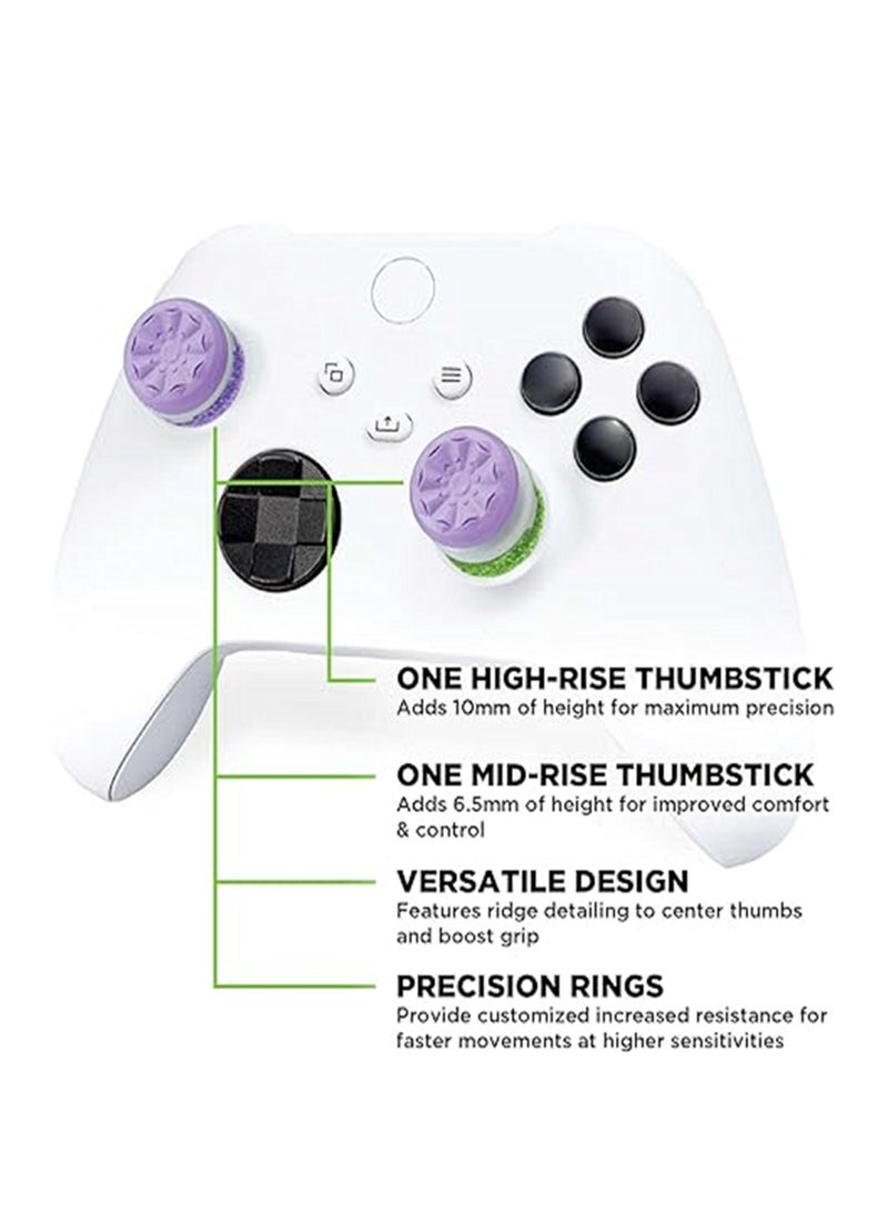 كونترولفريك مجموعة تعزيز الهدف KontrolFreek لجهاز Xbox One وجهاز Xbox Series X | تشمل عصي تحكم الأداء وحلقات الدقة | إصدار المجرة - Image 2