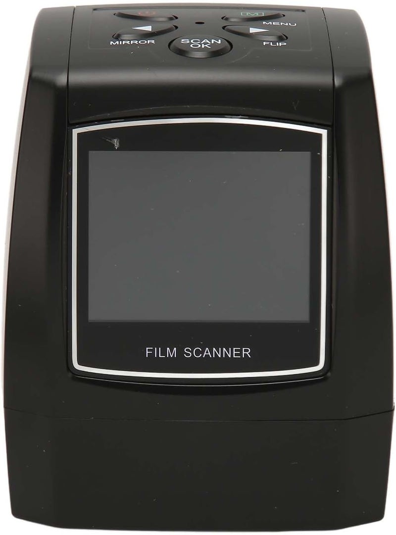 ماسح أفلام بشاشة TFT LCD بحجم 2.36 بوصة، ماسح صور بدقة 5 ميجابكسل لأفلام 35 مم/135 مم بالأبعاد اللونية والأبيض والأسود، يدعم عرض ملفات JPEG وتعديلها، ماسح صور CMOS لأغراض الأرشفة المنزلية. - Image 2