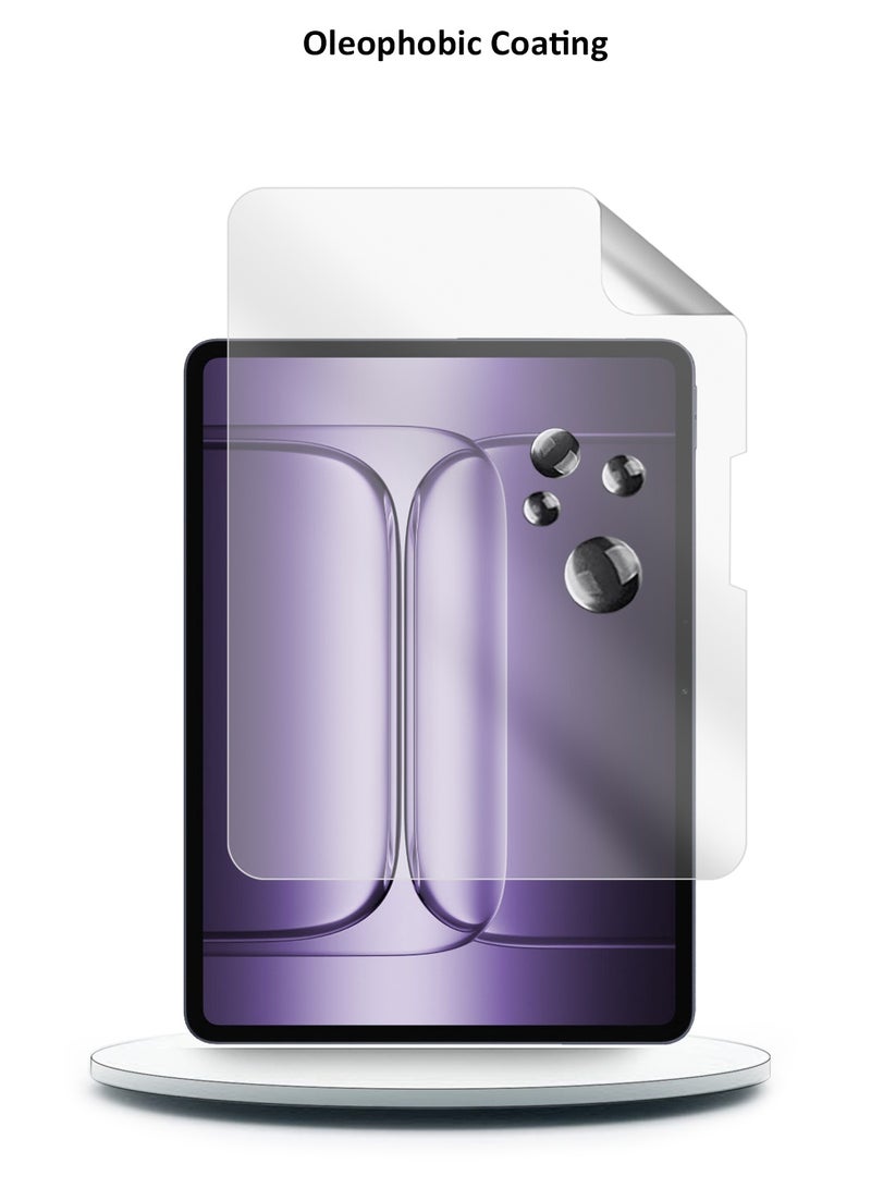دبليو تيك لوحة Oneplus Pad 3 2025 (13.2 بوصة) فيلم هيدروجيل رقيق ومرن من Wtech للحماية من الخدوش (TSHFMN) - شفاف - Image 4