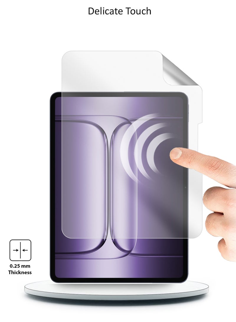 دبليو تيك لوحة Oneplus Pad 3 2025 (13.2 بوصة) فيلم هيدروجيل رقيق ومرن من Wtech للحماية من الخدوش (TSHFMN) - شفاف - Image 5