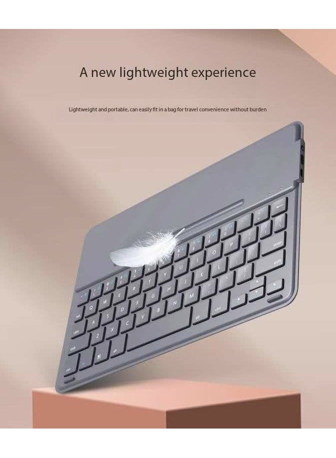 Wireless Bluetooth Rechargeable Keyboard – Multi-Device Universal Portable Keyboard, Compatible with iOS, Android, Windows, iPad, Tablets & MacBook