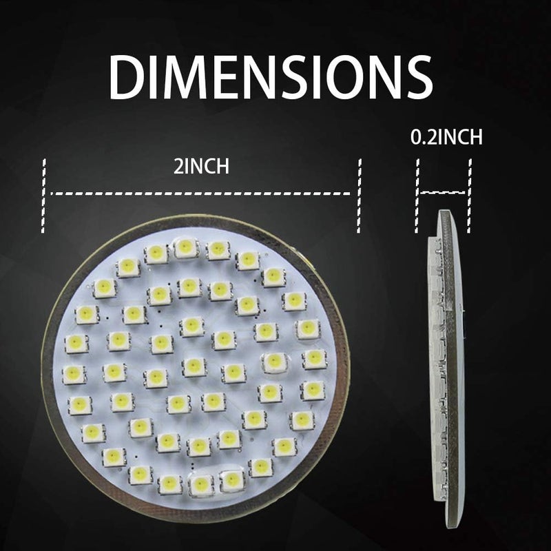 Akmties 2" 50mm Bullet Style LED Turn Signal Lights for Motorcycles - Image 5
