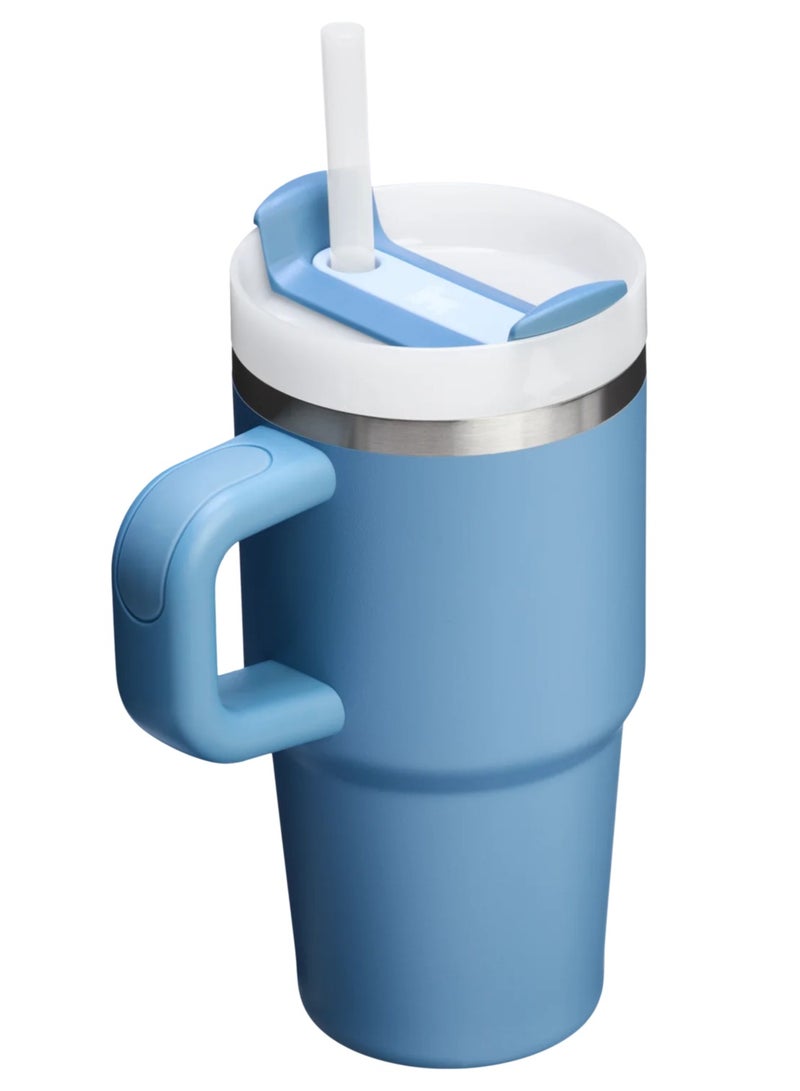 Stanley Quencher H2.0 Flow State Stainless Steel Vacuum Insulated Tumbler with Lid and Straw for Water, Iced Tea or Coffee, Smoothie and More, 14 oz - Image 2