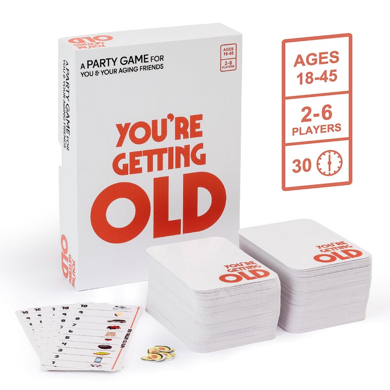 Vango Youâ€™re Getting Old â€“ A Party Card Game for Aging Millennials - 2 to 6 Players, Ages 14+ - Image 5