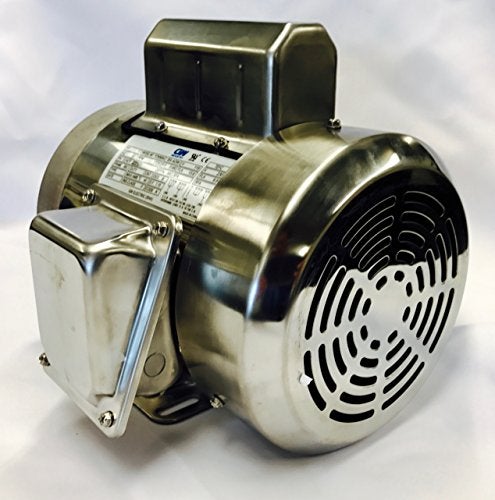 SMC YCN5654BX 1 HP Stainless Steel Boat Lift Motor, 1725RPM, 1.15 Service Factor, 56C Frame, TEFC, 115/230V, SST Boat Hoist Motor - Image 3