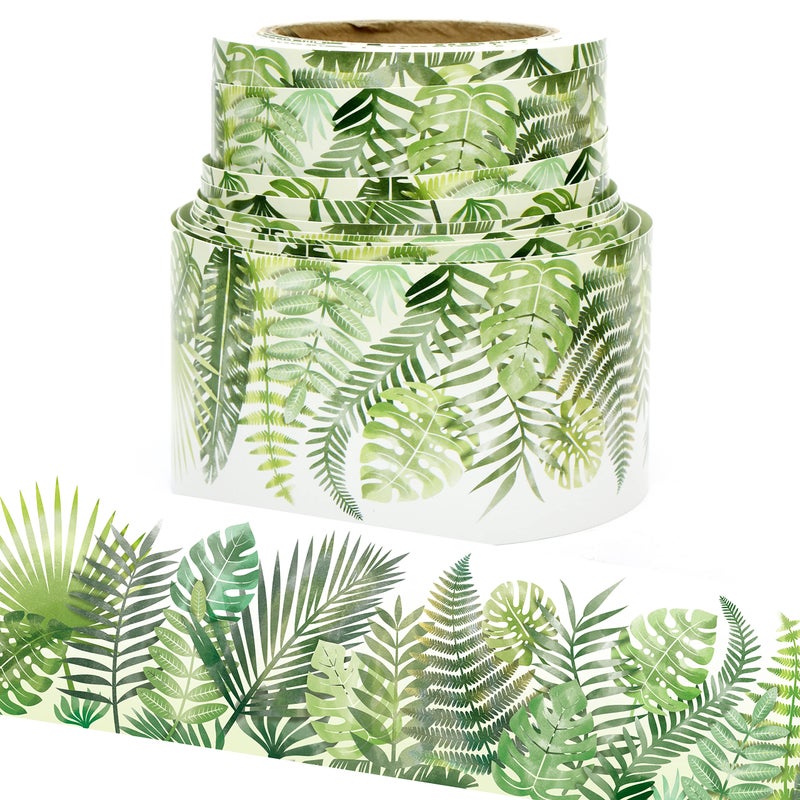Youngever 52.5 ft Bulletin Board Borders for Classroom Decoration (Tropical Theme) - Image 1