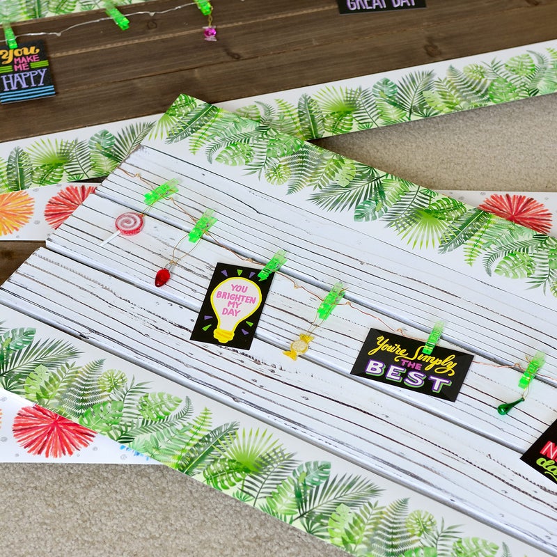 Youngever 52.5 ft Bulletin Board Borders for Classroom Decoration (Tropical Theme) - Image 4