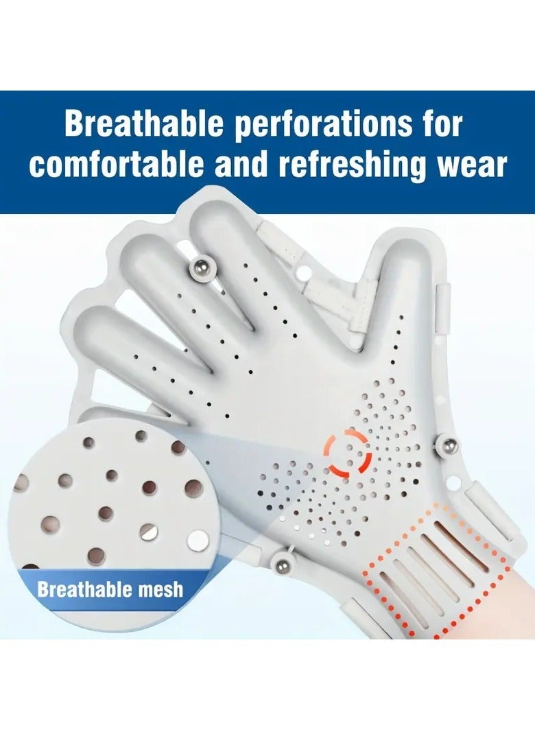 general Finger Separator and Rehabilitation Trainer Hand Recovery Tool for Stroke Patients Elderly with Hemiplegia Joint Bending Correction Includes Shoulder Strap - Image 5