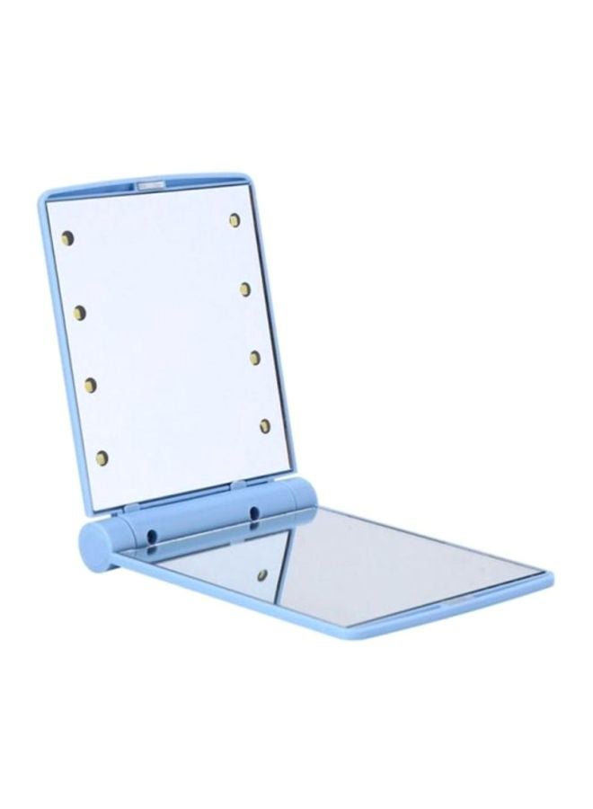 Cool Baby 8 LED Make Up Mirror Blue/Clear 11x8.5x3cm - Image 2