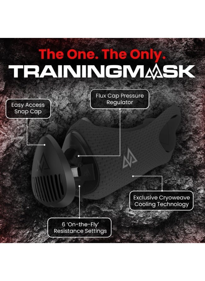 Altitude Training Mask for Stamina - Performance Breathing Trainer for Running Cycling and Working Out