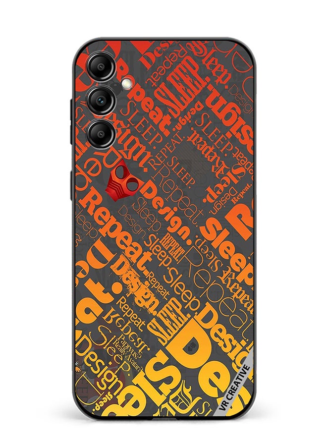 VR CREATIVE Protective Case Cover For Samsung Galaxy A15 5G/A15 Sleep Repeat Design Multicolour - Image 1