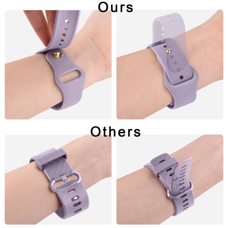 Meliya Bands Compatible with Garmin Vivoactive 5 / Vivoactive 3 Watch Band, Garmin Venu 2 Plus / Venu Sq / Venu Watch Bands Women Men, Soft Silicone Sport Replacement Strap for Garmin Vivoactive 5, - Image 5