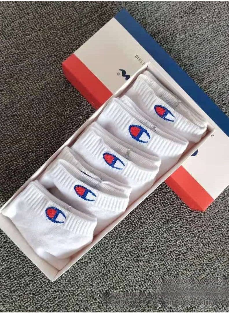 Champion - 5 Pack Ankle Crew Socks - Image 1