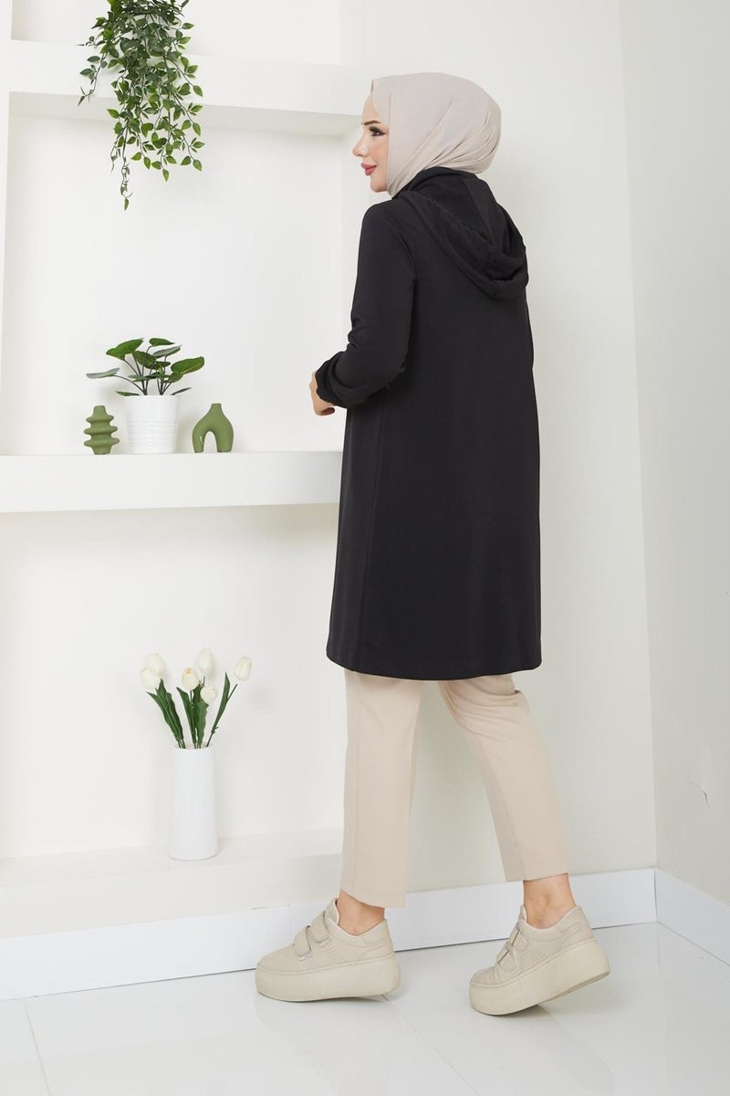 Doque Seasonal Women's Tunic Hooded 61013Y  - Image 5