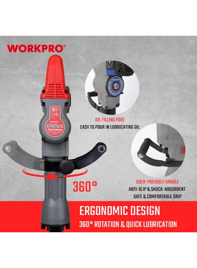 WORKPRO PROFESSIONAL 1500W DEMOLITION HAMMER - Image 2